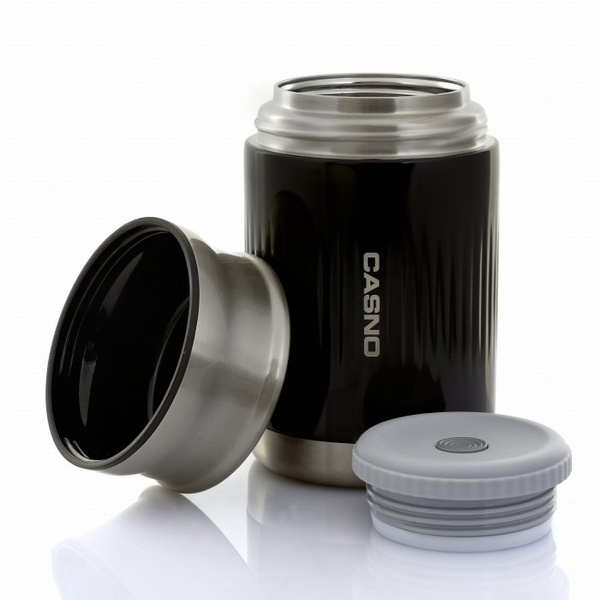 Termos obiadowy Casno Marapi Czarny - 750 ml